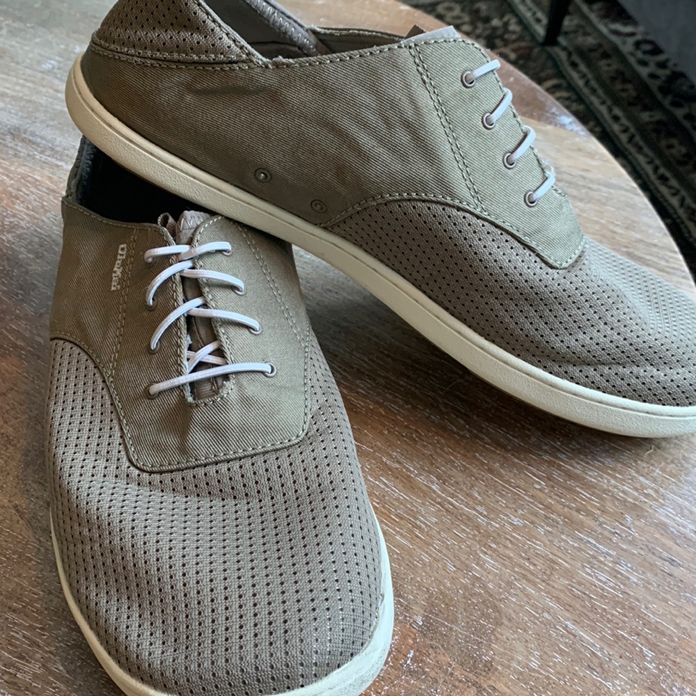 EUC OluKai Nohea Moku
Men’s No Tie Boat Shoes Size‎ 10